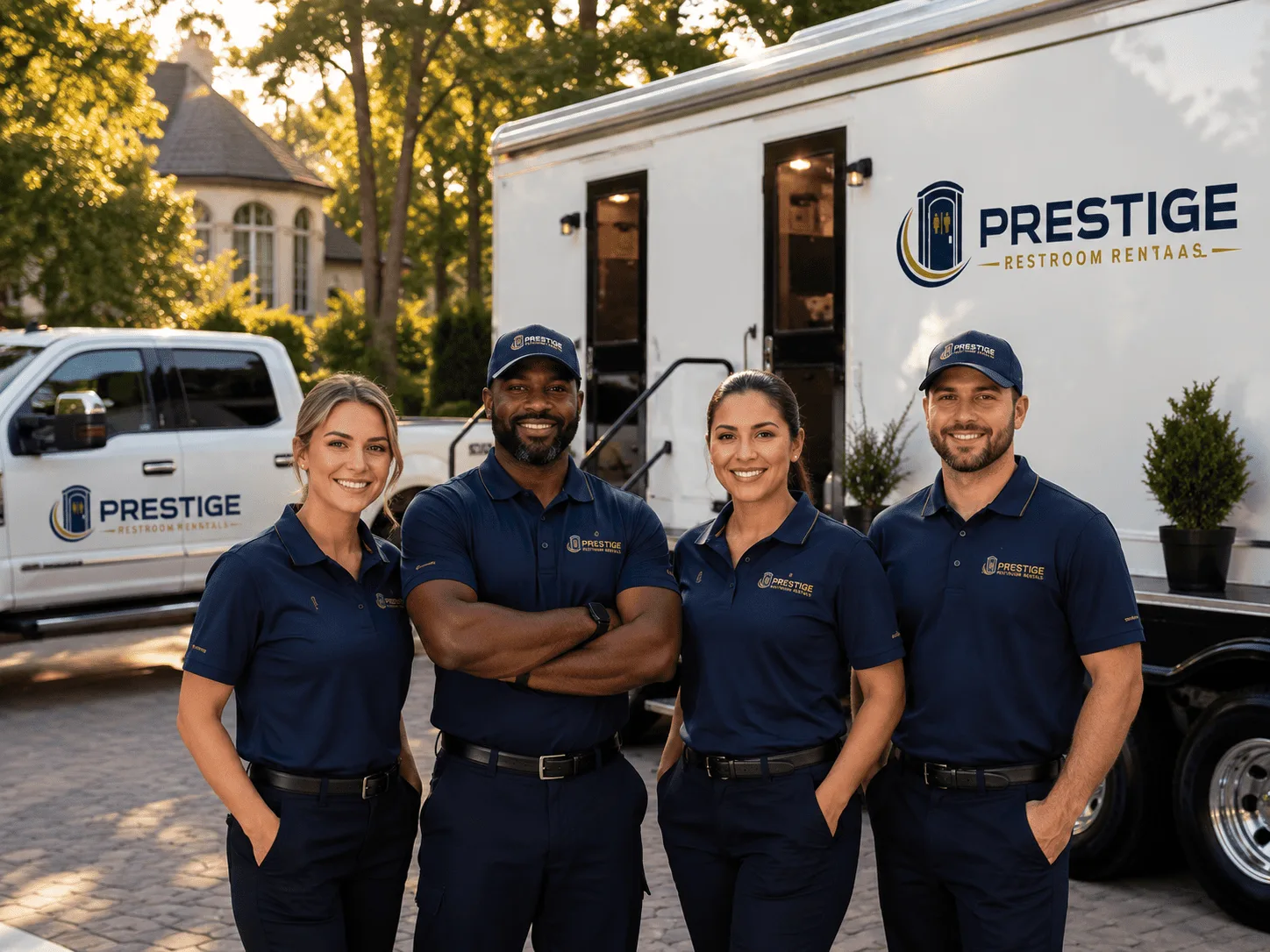 Trusted Luxury Portable Restrooms company in Naples, TX
